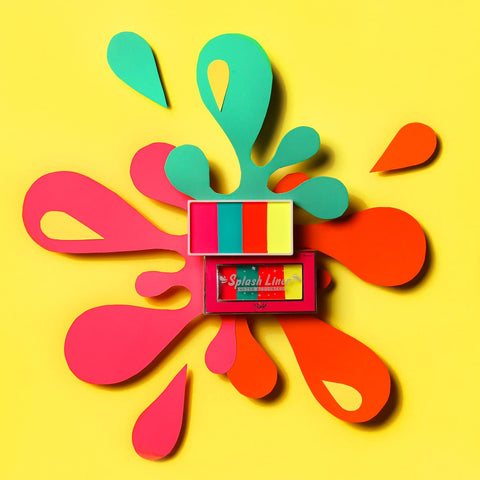 RUDE Splash Liner Water Activated Split Cake Face Body Paint (Rayon)