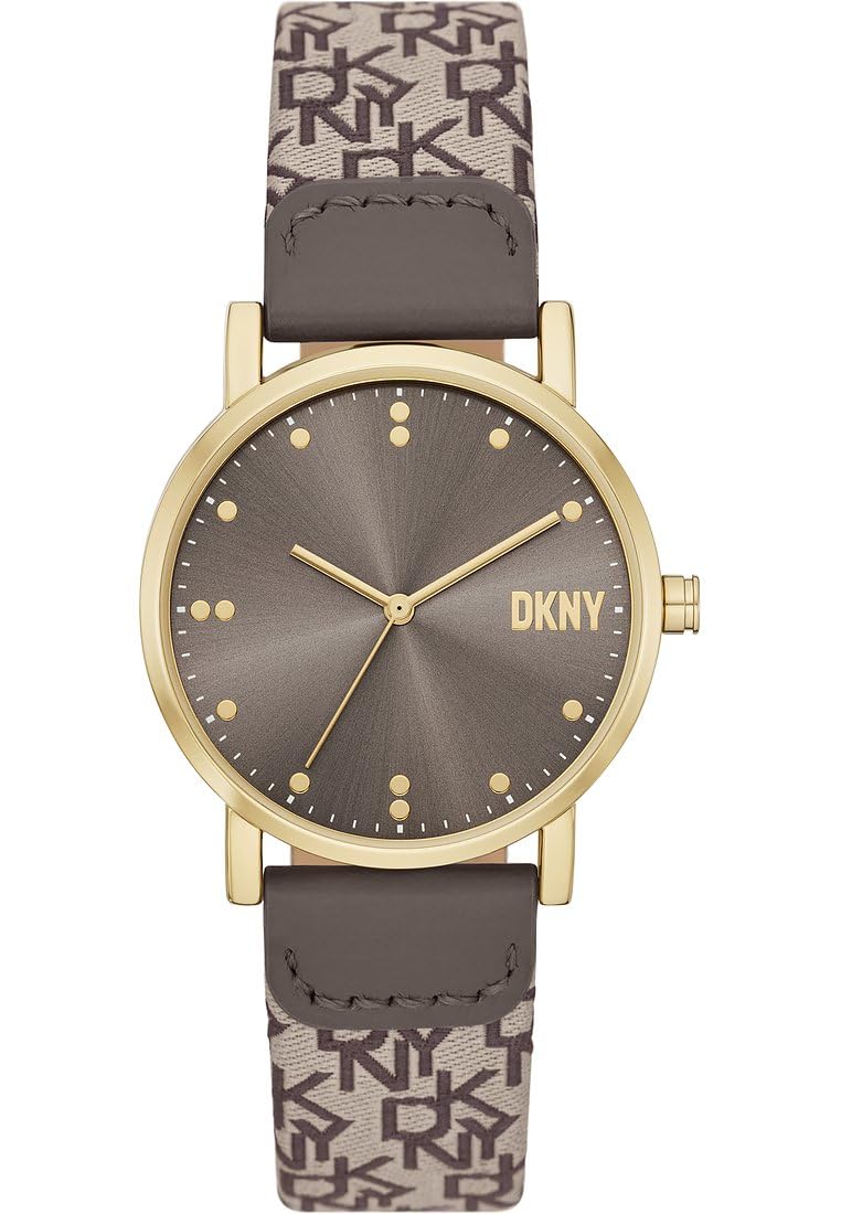 DKNY Women's Analog Quartz Watch with Nylon Strap NY6691