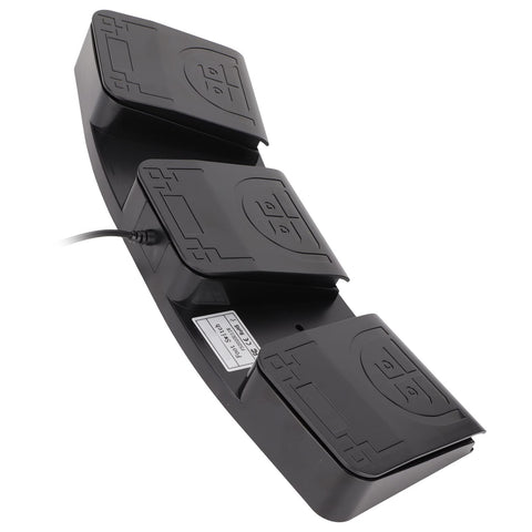 Shanrya PC Pedal 3button USB Gaming footswitch for Multimedia Instruments
