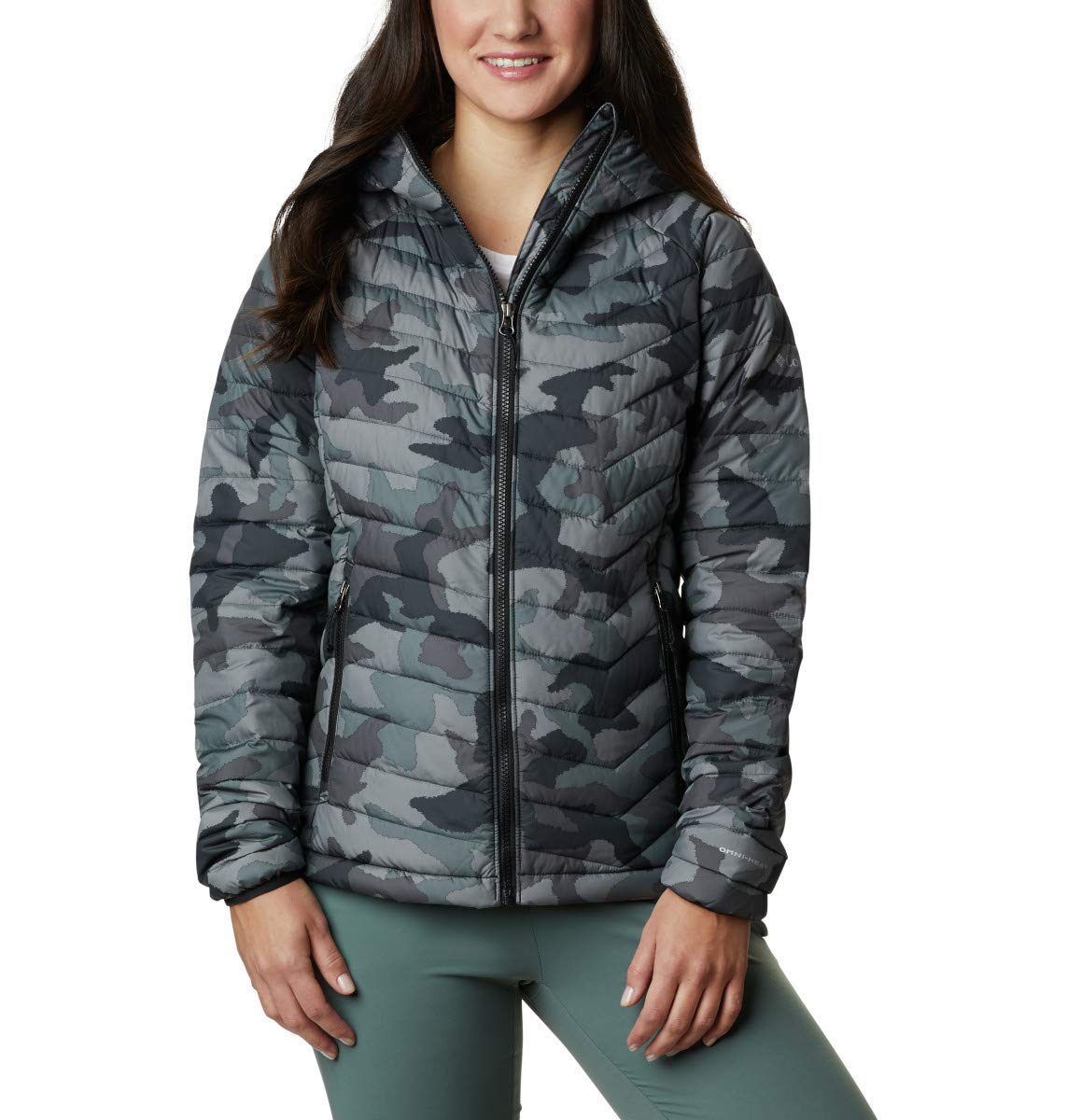Columbia WomenÃ¢â‚¬â„¢s Powder Lite Hooded Winter Jacket, Water Repellent