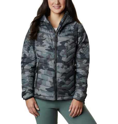 Columbia WomenÃ¢â‚¬â„¢s Powder Lite Hooded Winter Jacket, Water Repellent