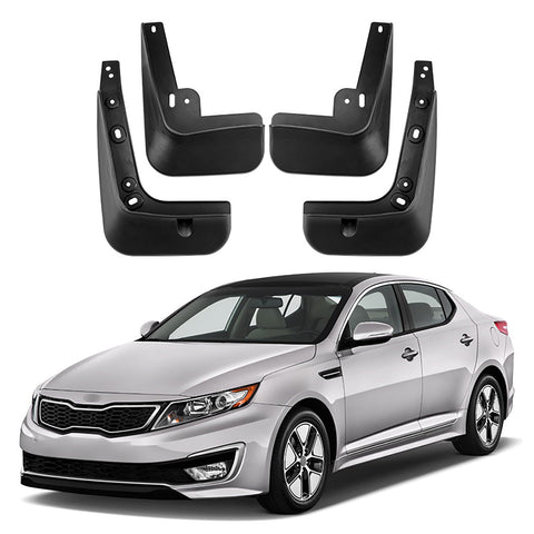 FHBPCPP 4PCS Mud Flaps for Car, Compatible with Kia K5 Optima 2011-2014, Front Rear Wheel Mudflaps Protect Car Body Splash Guards
