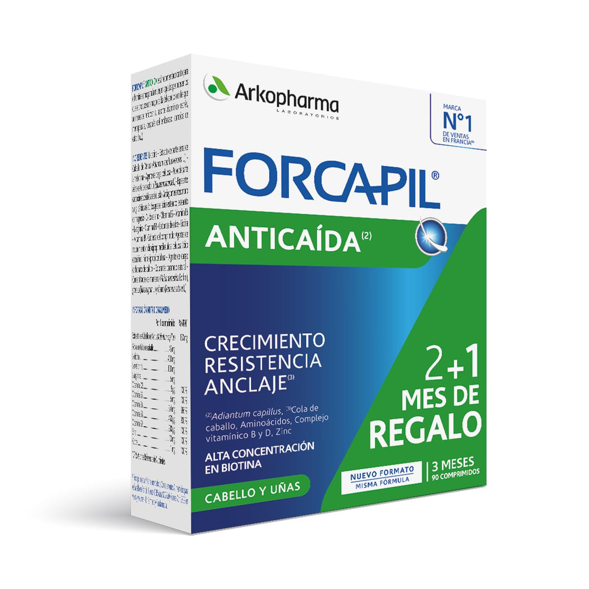 Arkopharma Forcapil AnticaÃ­da - 90 CÃ¡psulas