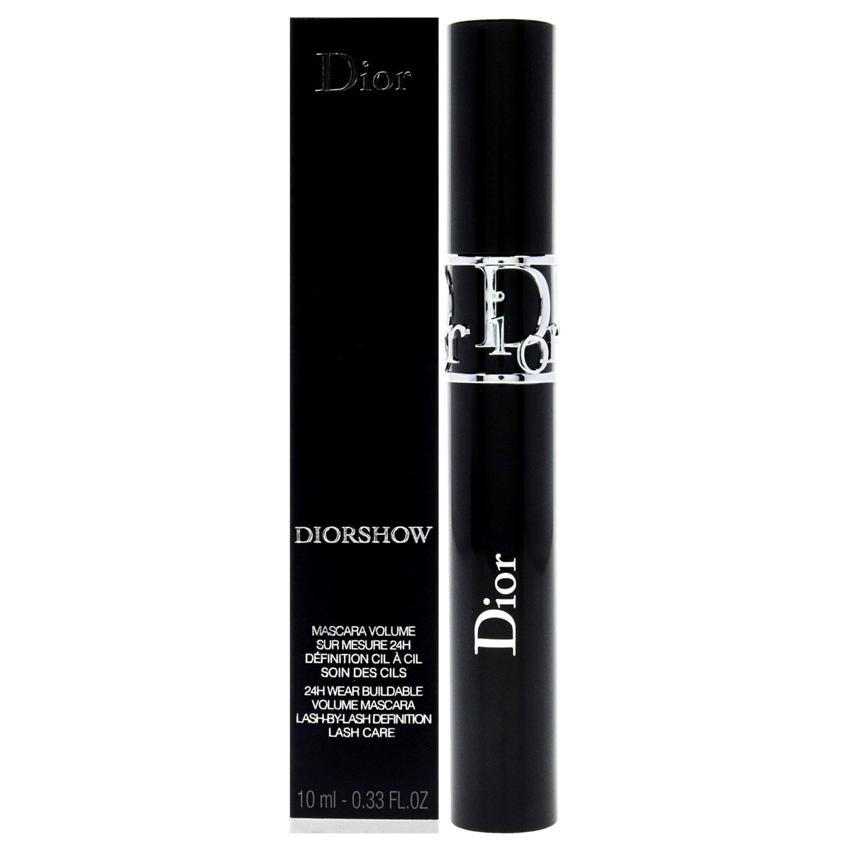 Christian Dior Diorshow Mascara Makeup - Black (#090) 0.38 Fluid Ounce (11.5ml) Brush