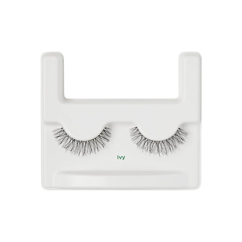 KISS Sister Nature Vegan, False Eyelashes, Ivy', 14 mm, Includes 1 Pair Of Lash, Contact Lens Friendly, Easy to Apply, Reusable Strip Lashes