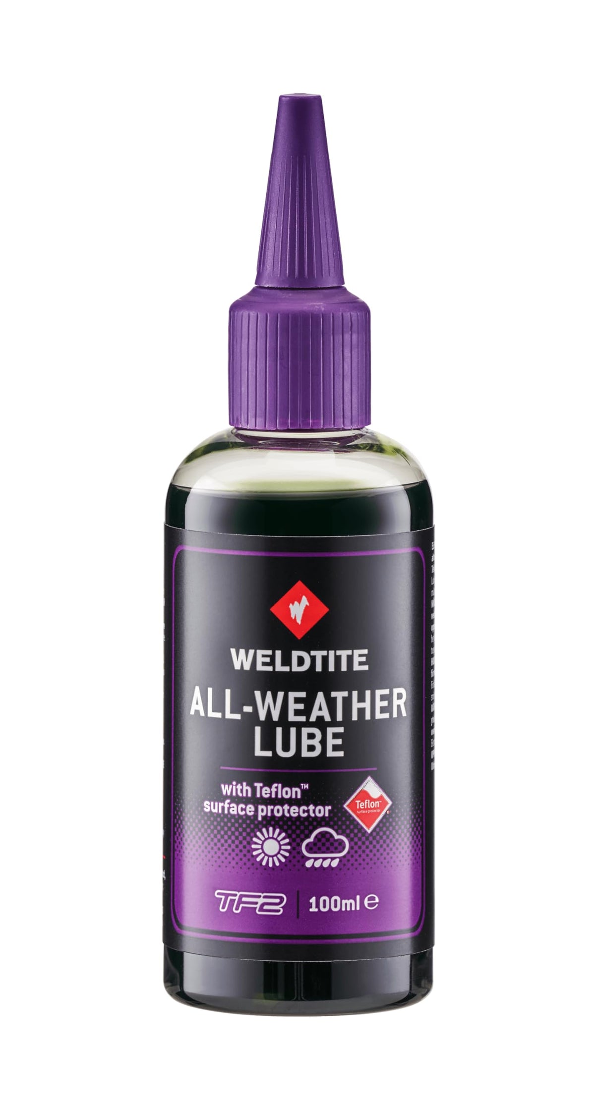 WELDTITE All-Weather Lube for Bikes With Surface Protector, 100 ml