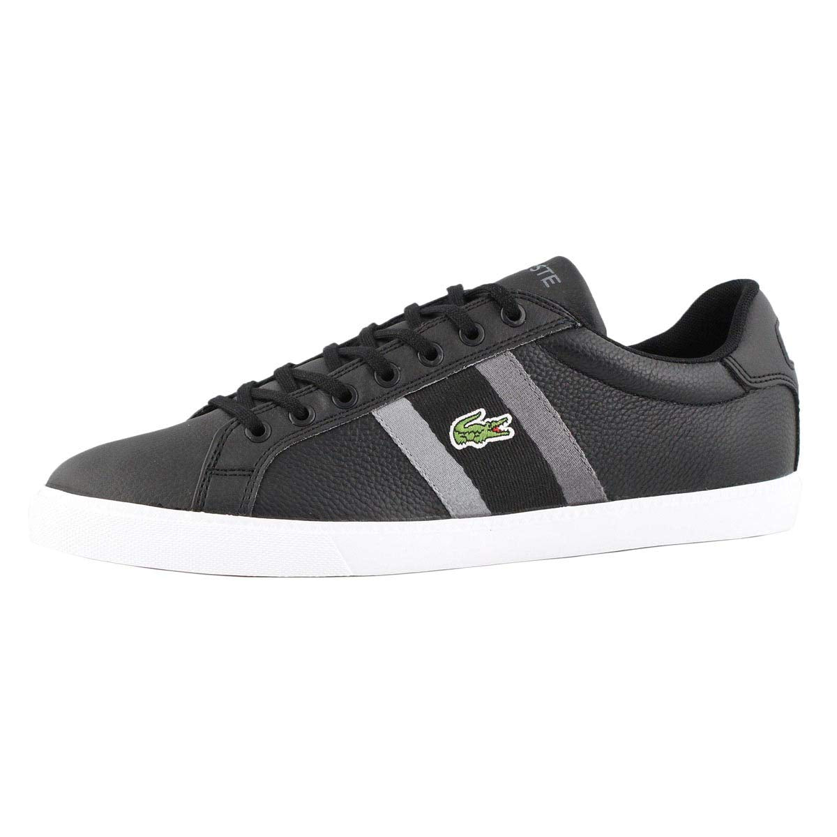 Lacoste Men's Grad Vulc 120 2 P, Black/Dark Grey, 9