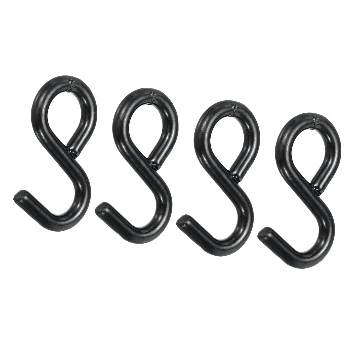 MECCANIXITY Ratchet Strap S Hook Load 1763 Lbs 82mm Length for 3" Tie Down Strap Webbing Car Truck Trailer Pack of 4