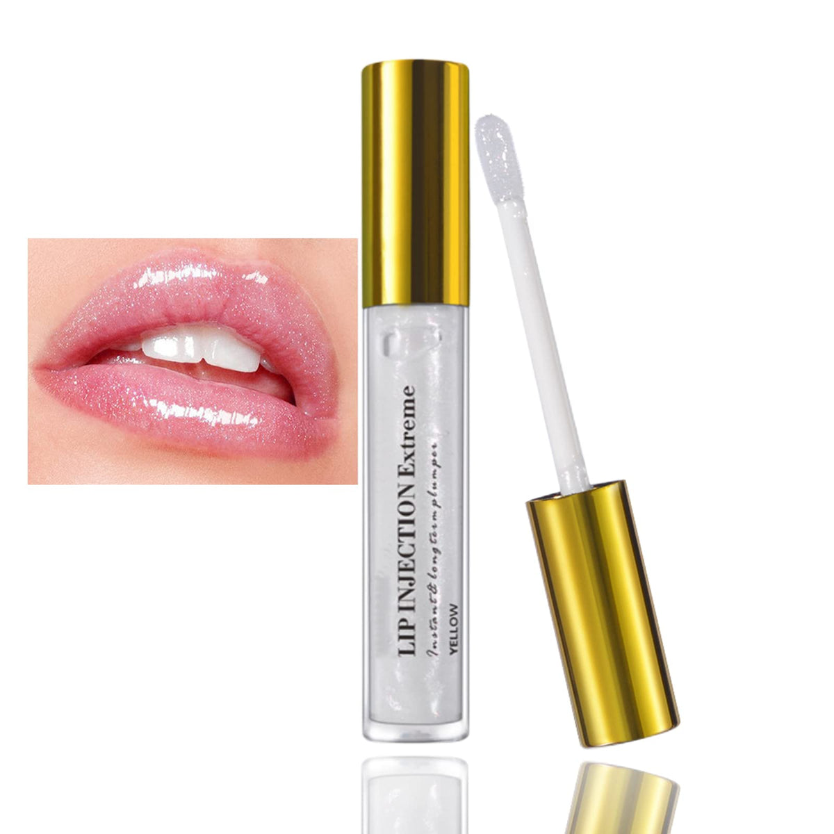 Glitter Lip Gloss, Diamond Plumper Lip Gloss, Clear Lip Gloss, Lip Glow Oil, Lip Injection Extreme Lip Plumper, Lip Lightening for Dark Lips, Lip Gloss Base, Plumping Lip Gloss, Lip Filler Lifter Gloss, Lip Moisturizer for Very Dry Lips