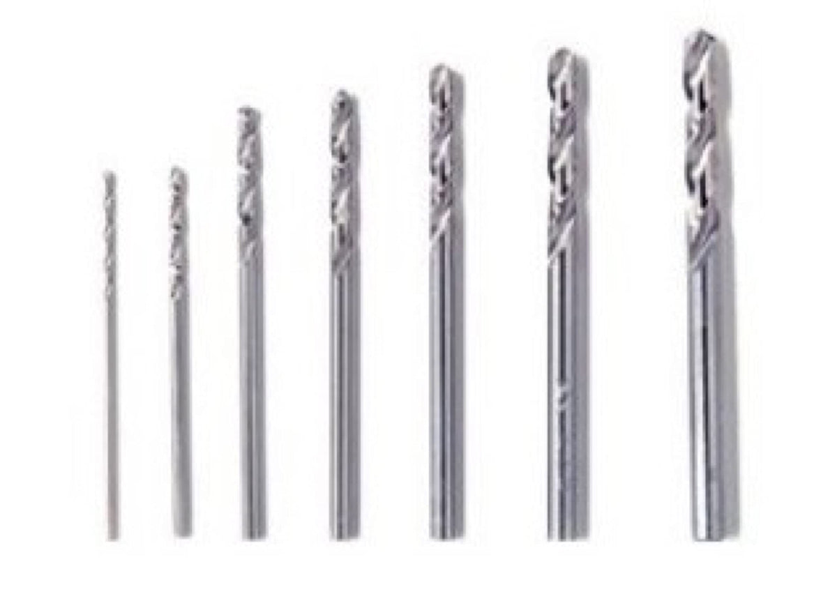 Dremel 628 Precision Drill Bits, Accessory Set With 7 Multipurpose Drilling Bits Rotary Tool