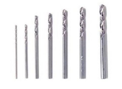Dremel 628 Precision Drill Bits, Accessory Set With 7 Multipurpose Drilling Bits Rotary Tool