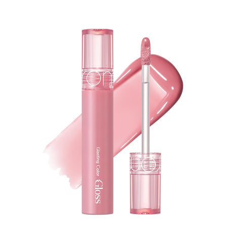rom&nd Glasting Color Gloss (01 PEONY BALLET) | Kbeauty, Plumping, Glossy, Moisturizng, Natural Color, Long-lasting