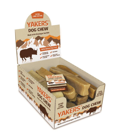 Yakers Dog Chew Small x 40 - Yak Milk Value Box of 40 Chews - Save!
