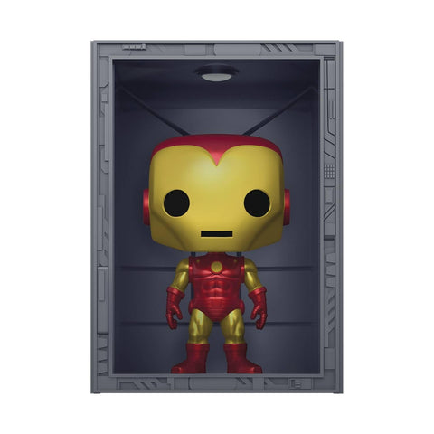 Marvel POP! Deluxe Vinyl figurine Hall of Armor Iron Man Model 4 PX Exclusive 9 cm