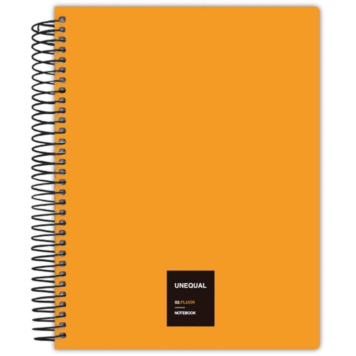 GrafoplÃ¡s 88536056 Spiral Notebook Squared 5 Mm, 90 Sheets, 90 g, Orange, A5