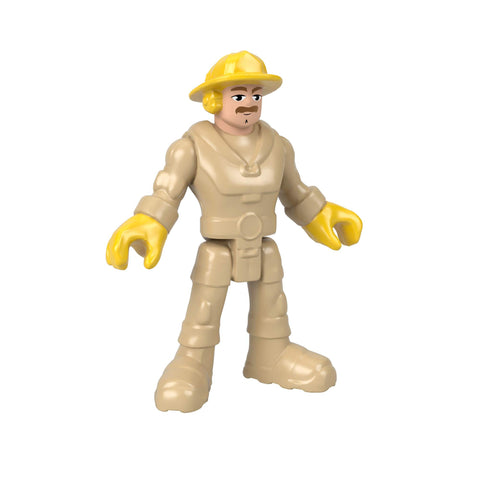 Fisher-Price Imaginext Rescue Fire Truck, push-along vehicle and character figure set for preschool kids ages 3-8 years