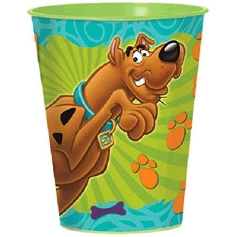 Scooby-Doo Plastic Favor Cup - 16 oz. (Pack of 1) - Reusable Party Drinkware, Perfect for Scooby Fans & Mystery Sleuths