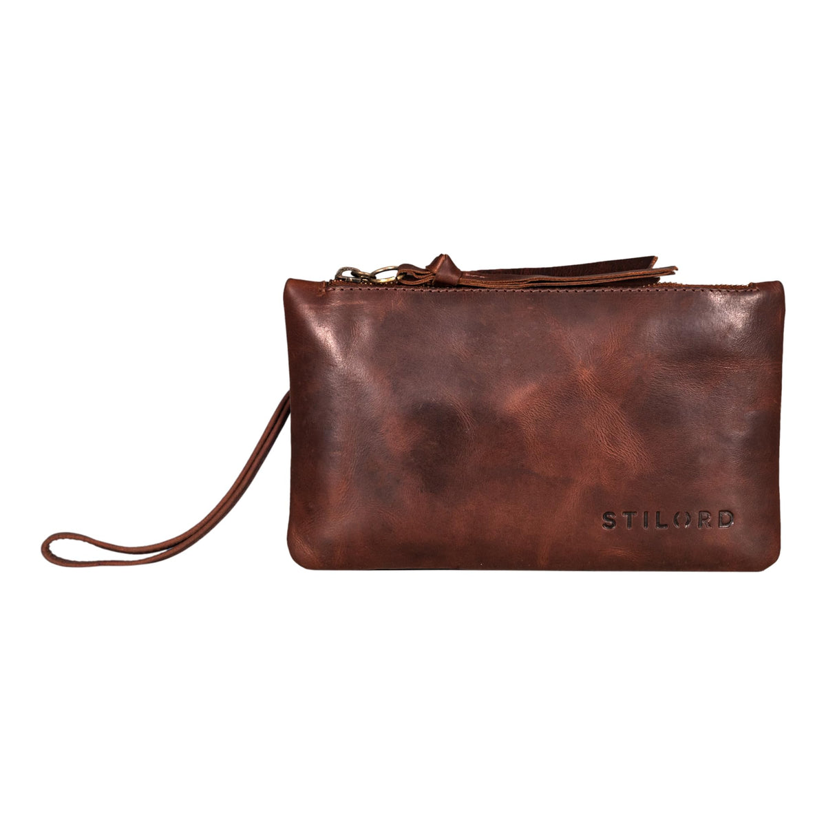 STILORD "Mariette Small Shoulder Bag Women Leather Handbag City Bag Ladies Evening Bag with Shoulder Strap Crossbody Bag Vintage Genuine Leather