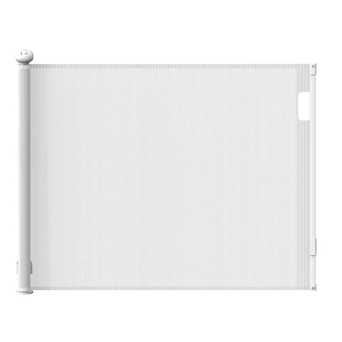 Inscrip Door Safety Gate Stair Safety Gate Roll, Stair Safety Gate, Extendable, Baby Barrier Safety Gate Stairs for Babies and Pets, Suitable for Indoor and Outdoor Use (White, 140 x 86 cm)