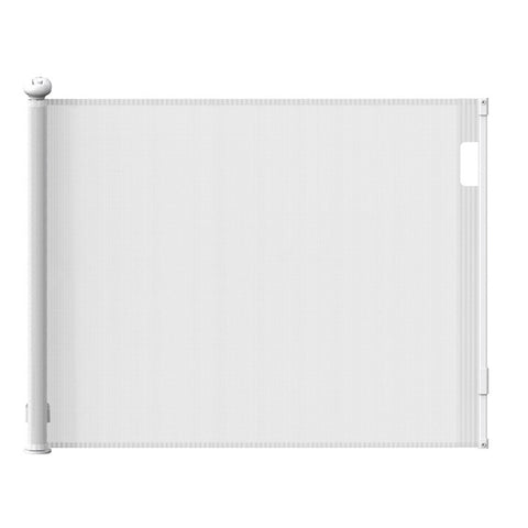 Inscrip Door Safety Gate Stair Safety Gate Roll, Stair Safety Gate, Extendable, Baby Barrier Safety Gate Stairs for Babies and Pets, Suitable for Indoor and Outdoor Use (White, 140 x 86 cm)