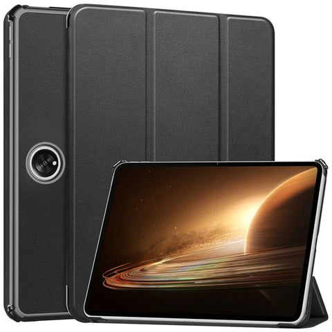 Kepuch Custer Case for Oppo Pad 2/Oneplus Pad 11.6",Ultra-Thin PU-Leather Hard Shell Cover for Oppo Pad 2/Oneplus Pad 11.6" - Black
