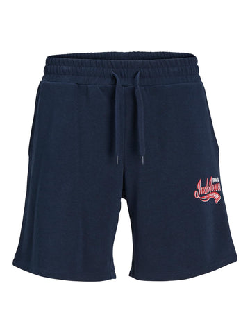 JACK & JONES Men's Jpstlogo Sweat Shorts 2 Col Sn GMS, Blazer Navy, XL