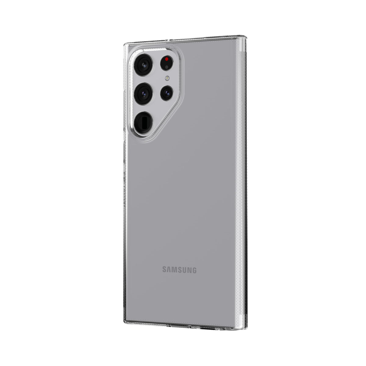 Tech21 Evo Lite Clear for Samsung Galaxy S22 Ultra - Transparent and Protective Phone Case with 8ft Multi-Drop Protection