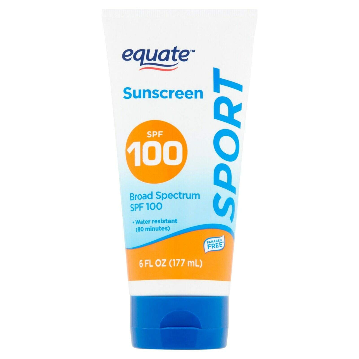 Equate Sport Sunscreen Lotion SPF 100, 6 fl oz