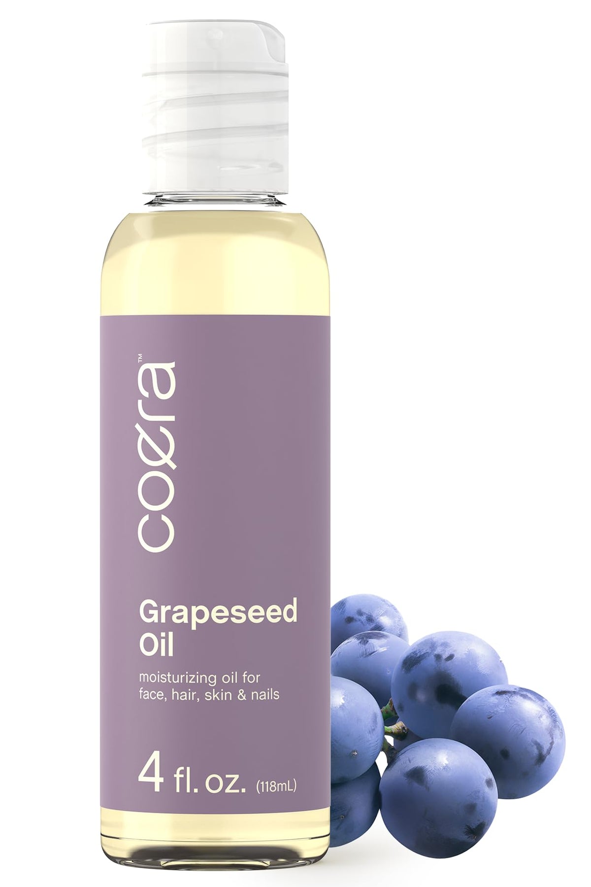 HorbÃƒÂ¤ach Grapeseed | 4 fl oz | Moisturizing Oil for Face, Hair, Skin and Nails | Free of Parabens, SLS, & Fragrances | Coera