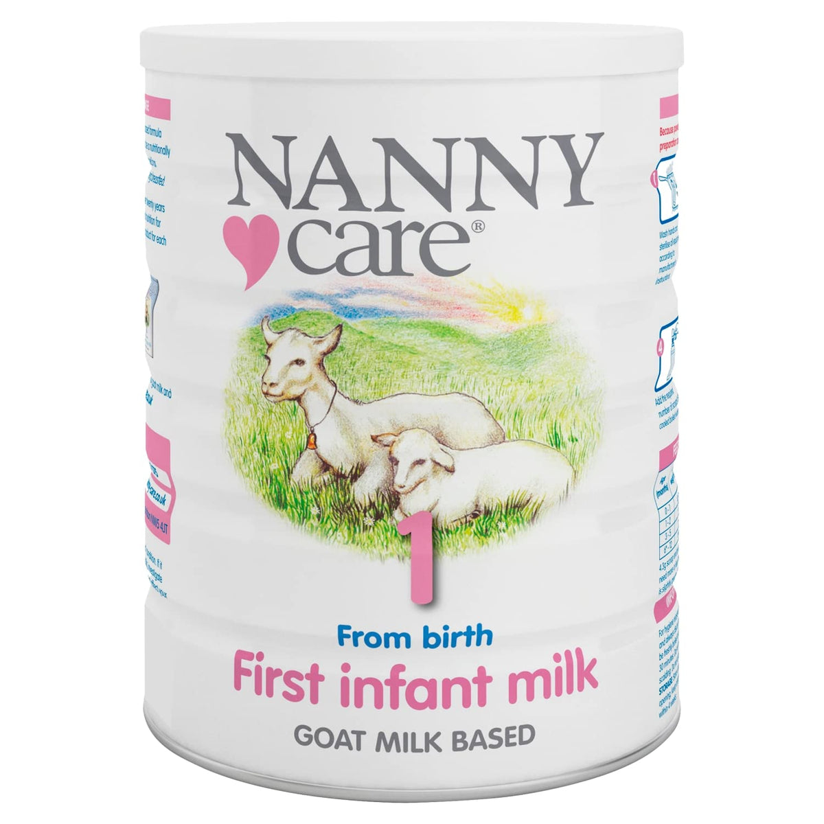 Nanny Care 1 First Infant Milk Goat Milk Based, 900g, Pack of 1