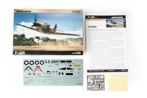 Eduard EDK8092 1:48 Profipack-P-400 Model Kit, Various