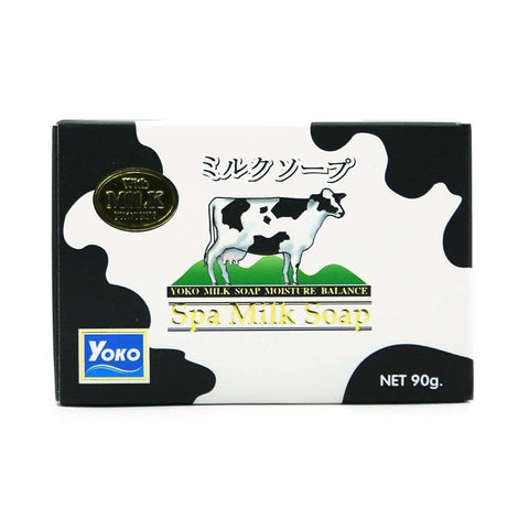 Spa Milk Soap Enriched Vitamin Natural Moisture Balance Net Wt 90 G ( 90ml) Yoko Brand X 2 Boxes