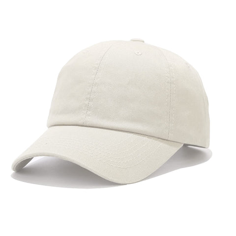 NPQQUAN Original Classic Low Profile Baseball Cap Golf Dad Hat Adjustable Cotton Hats Men Women Unconstructed Plain Cap Beige