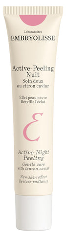 Embryolisse Active Night Peeling Treatment. Ultra Gentle Night Exfoliating Cream with Shea Butter for Radiant Skin. Leaves the Face Softer, Rejuvenated & More Radiant. 1.35 Fl Oz