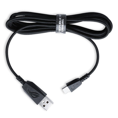 MOUDOAUER Replacement USB Cable Gaming Mouse Cable Data Line Replacement for ASUS P704 ROG CHAKRAM Wired Mouse Accessory