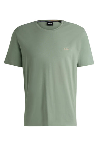 BOSS Mens Mix&Match T-Shirt R Stretch-Cotton Regular-fit T-Shirt with Embroidered Logo