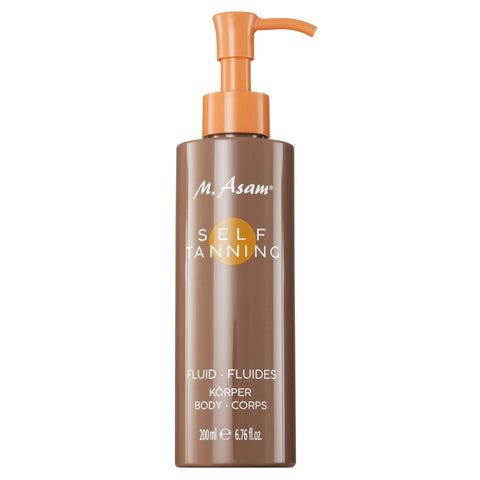 M. Asam Sun Self Tanning Fluid (6.76 Fl Oz) - Body Self-Tanner With Immediate & Long-Term Effect, Natural-Looking & Long-Lasting Tan, Tanning Lotion With Moisturizing Ingredients.