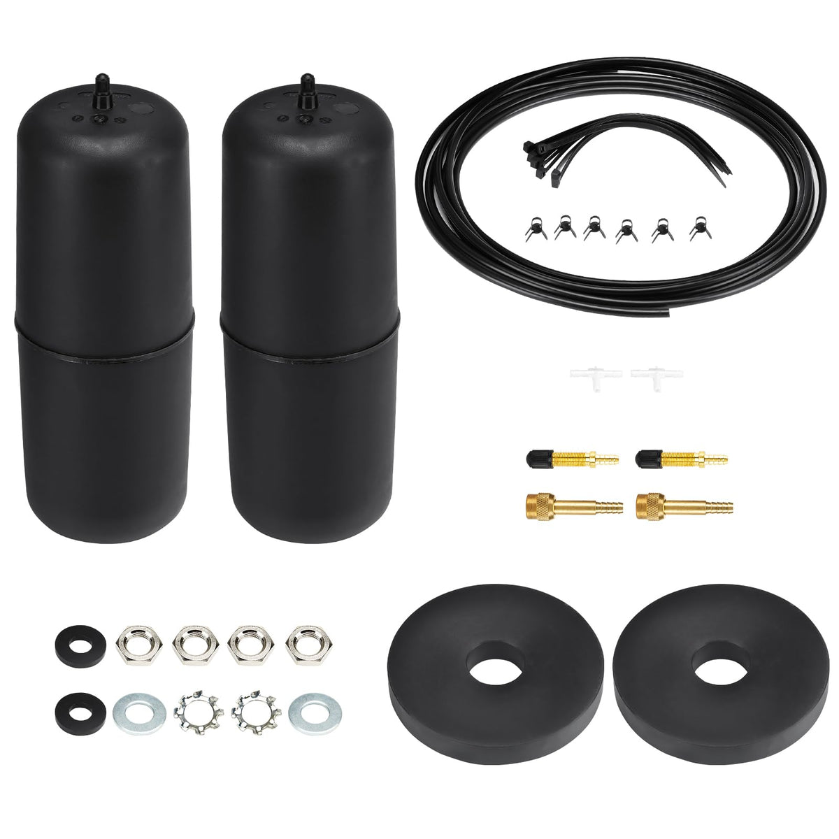 Air Suspension Kit Accessories Fits for Dodge Ram 1500 2019-2021, for Ram 1500 Pickups 2019-2022, 2100 lbs Load Air Springs, Replace 60828HD
