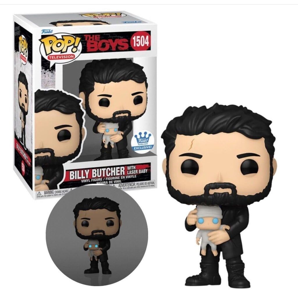 Funko Pop! Television: The Boys - Billy Butcher with Laser Baby Shop Exclusive, 77018