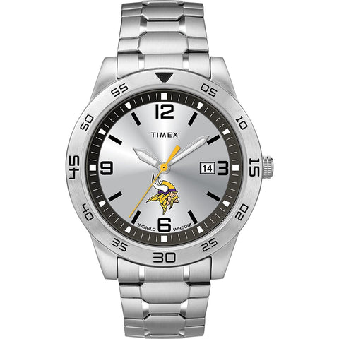 Timex Tribute Men's NFL Citation 42mm Watch - Minnesota Vikings with Stainless Steel Expansion Band