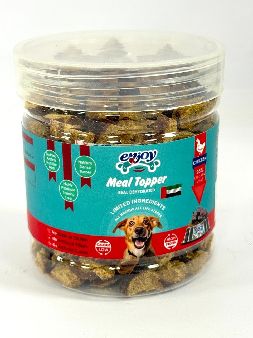 Enjoy Meal Topper For Dogs (Real Dehydrated Chicken) - 100 Grams
