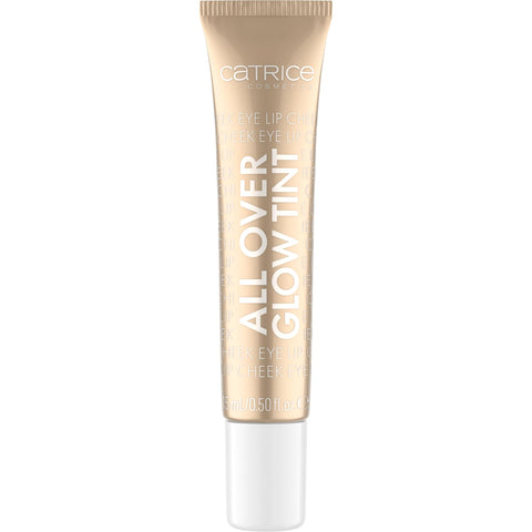 Catrice | All Over Glow Tint | Multi-Use Liquid Highlighter | Face & Body | Vitamin C, Niacinamide, Squalene & Panthenol | Long-lasting & Lightweight | Vegan & Cruelty Free (010 | Beaming Diamond)