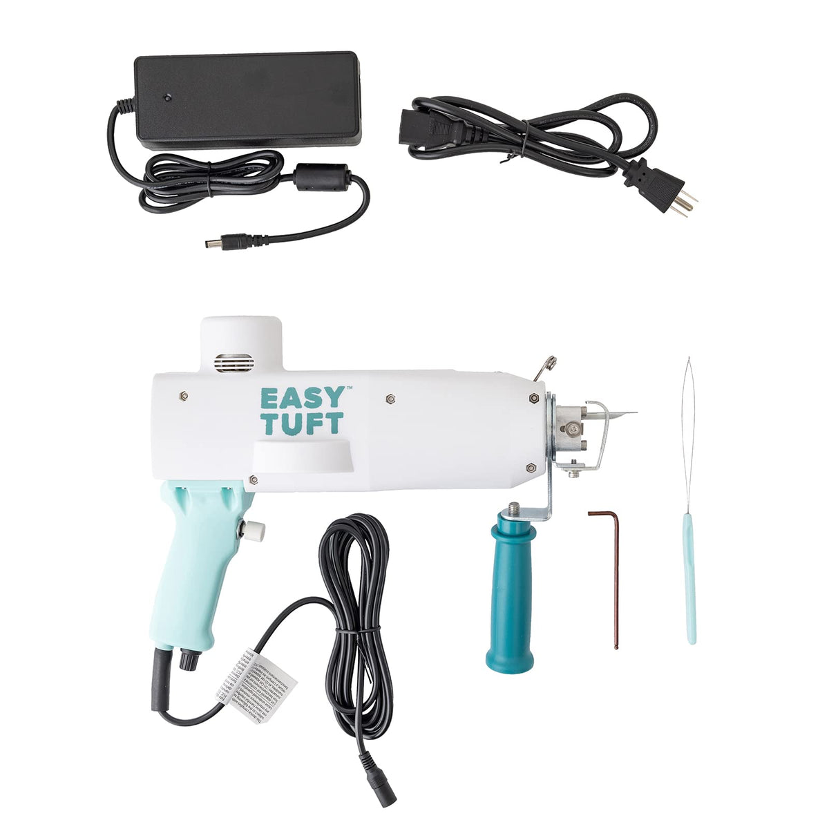 We R Memory Keepers Easy Tuft -Tufting Tool, Art Crafts Sewing Scrapbooking Journaling Printmaking Paper Craft Office Home Card Stock DIY Card Making Stamping Cut Pile Loop Pile Hex Key