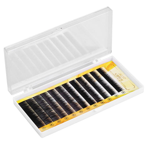 Mixed False Eyebrow, 5-8mm Under Lower False Lashes Mixed, Extension Fake Eyebrow Enhancer Individual Eyebrows, 5/6/7/8MM Mixed Sizes One Tray