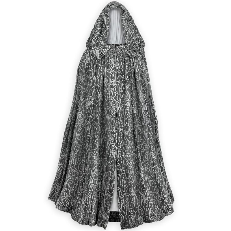 Wandamaga Adult Padme Costume for Women Queen Padme Amidala Cosplay Halloween Suit Cape Cloak (XXL)