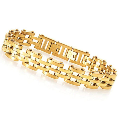 Invicta 30337 Men's Elements Yellow Gold Plated SS Bracelet Watch