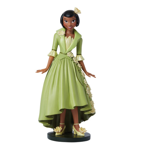 Enesco Disney Showcase The Princess and The Frog Princess Tiana Botanical Figurine, 8.66 Inch, Multicolor