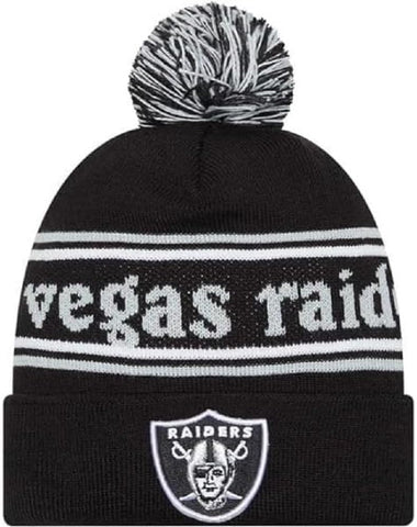 New Era Unisex Nfl Knit Marquee Las Vegas Raiders - Black