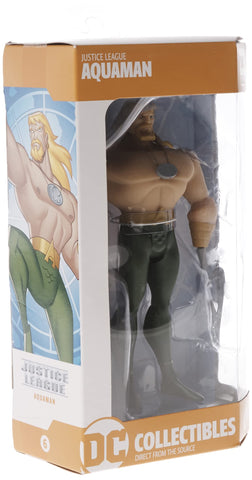 DC Collectibles Justice League Animated: Aquaman Action Figure, Multicolor