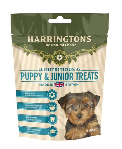 2 x Puppy Treats Harringtons 100gram
